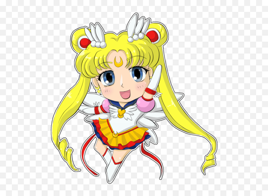 Sailor Moon Chibi Png Transparent - Eternal Sailor Moon Chibi,Sailor Moon Transparent