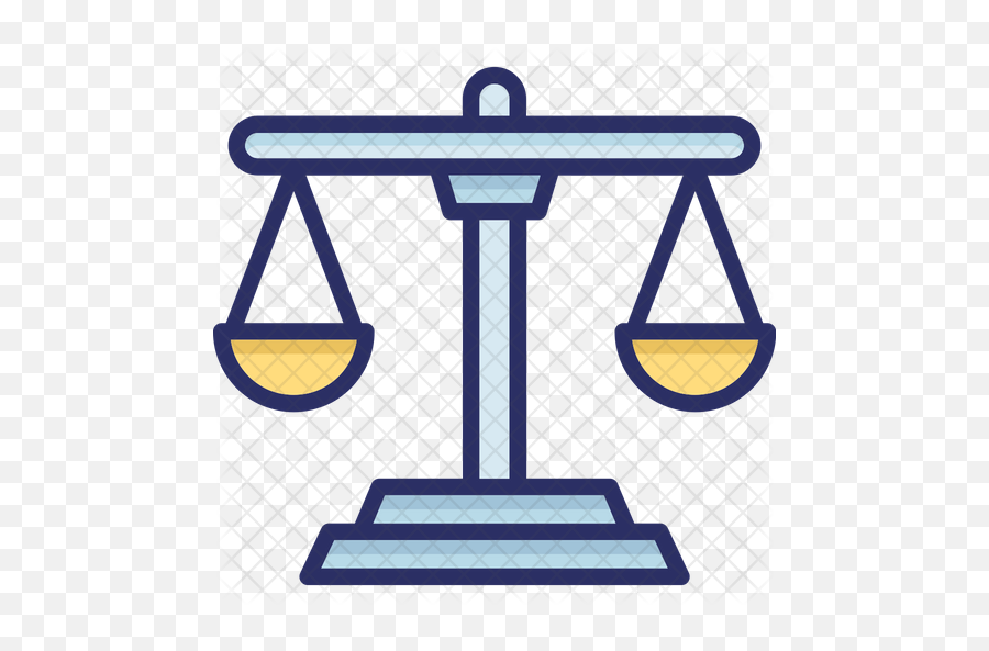 Balance Scale Icon Of Colored Outline - Parity Icon Png,Scale Png