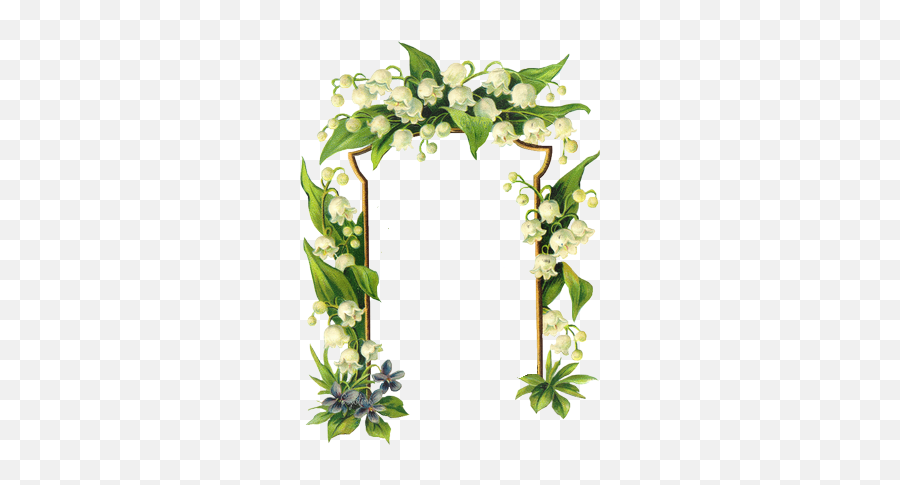 Lily Of The Valley Flower Border Png