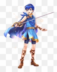 Young Marth - Marth Legacies Hero Png,Marth Png