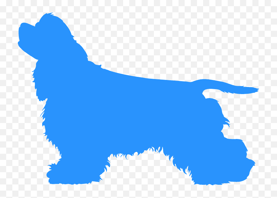 Download Dog Silhouette Cocker Spaniel - Cocker Spaniel Vector Silueta Png,Dog Silhouette Png