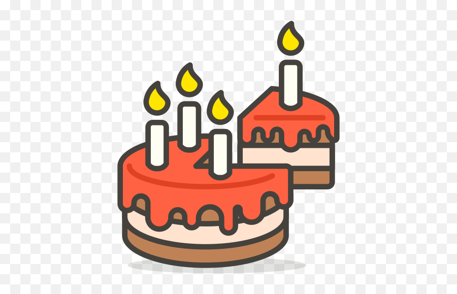 Birthday Cake Free Icon Of 780 - Transparent Background Birthday Cake Emoji Png,Birthday Cake Icon Png