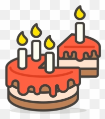 Birthday Cake Free Icon Of 780 - Transparent Background Emoji Png