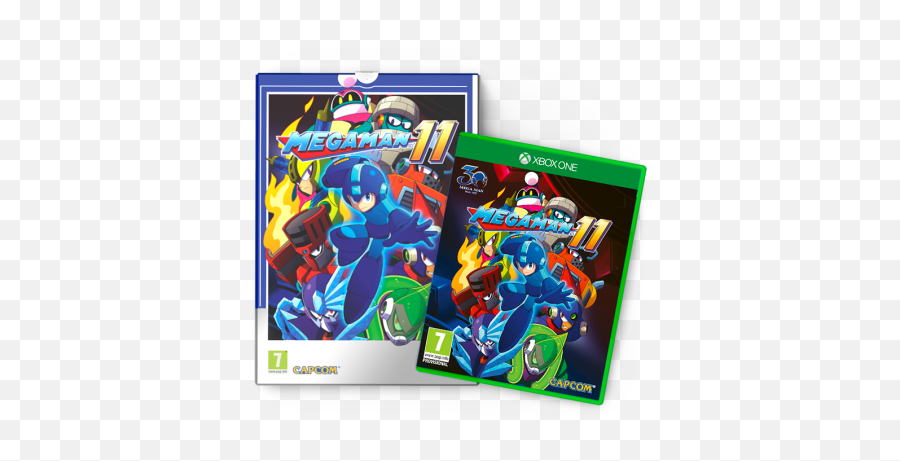 Mega Man 11 - Collectoru0027s Edition Xbox One Pixu0027n Love Publishing Mega Man Game Collection Xbox One Png,Mega Man Transparent