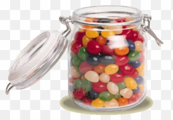Picture Of Jelly Beans - Jar Of Transparent Background png