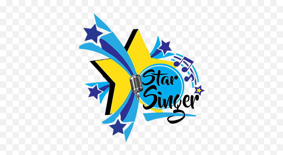 Star Singer Cstarproductionsusa - Star Singer Logo Png,Singer Png