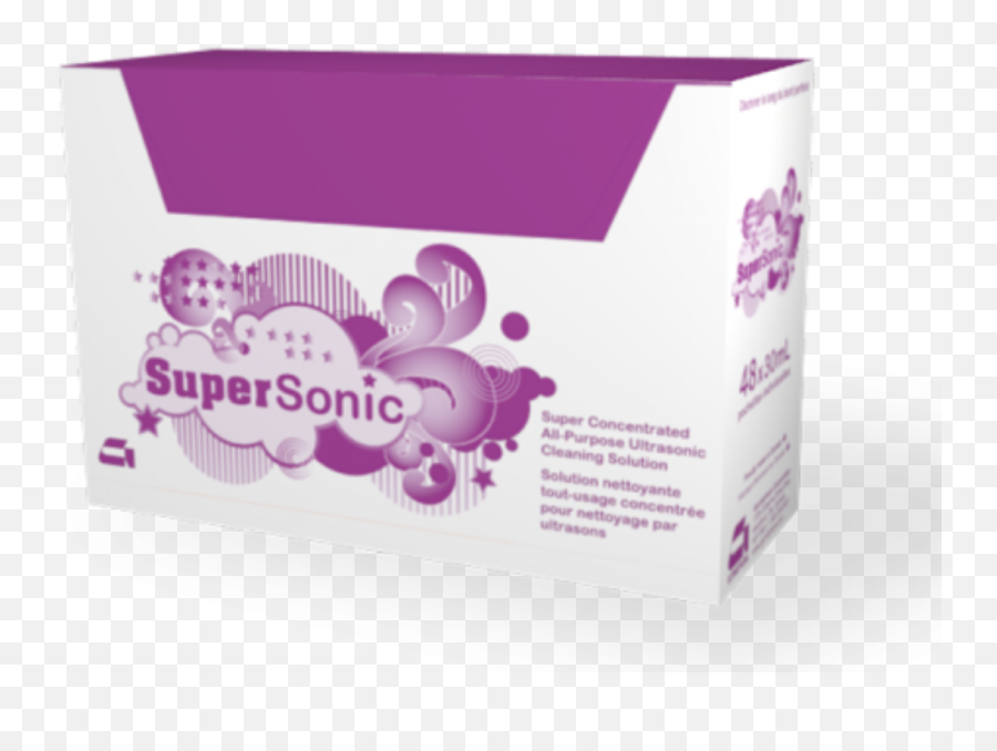 Super Sonic - Ultrasonic Cleaning Solution 30 Ml X48 Only For Sale In Canada Box Png,Super Sonic Transparent