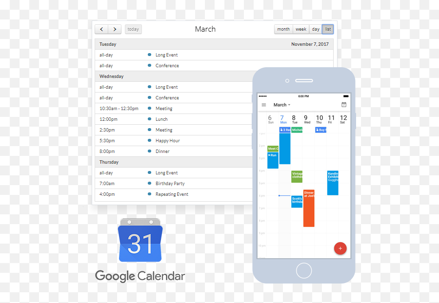 Download Google Calendar Integration - Google Calendar Png,Google Calendar Icon Png