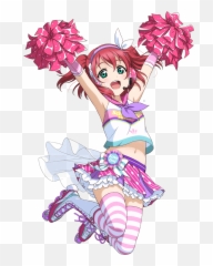 Lovelive Sunshine Ruby Kurosawa - Cheerleader png