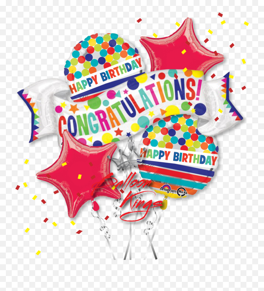 Congratulations Banner Bouquet - Happy Birthday And Congrats Banner Png,Congratulations Png