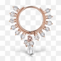 Septum Piercing Too Big Pricescope - Jewellery png