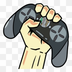 Download Everynightxriot - Controller Cartoon With Hand In Png