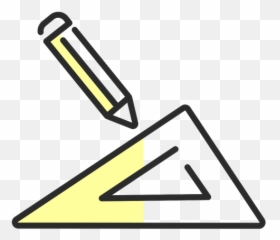 Ruler Pencil Flat Stroke - Transparent Png U0026 Svg Vector File Horizontal,Lapiz Png