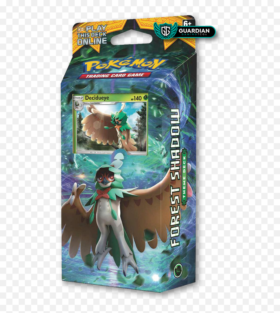 Forest Shadow Theme Deck Tcgo Code - Pokemon Sun And Moon Forest Shadow Theme Deck Png,Decidueye Png