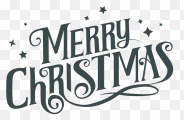 Merry Christmas Black Transparent Png - Letras De Feliz Navidad En Ingles,Feliz Navidad Png