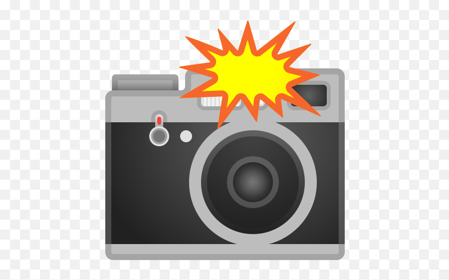 Camera With Flash Icon - Camera Flash Emoji Png,Flash Png