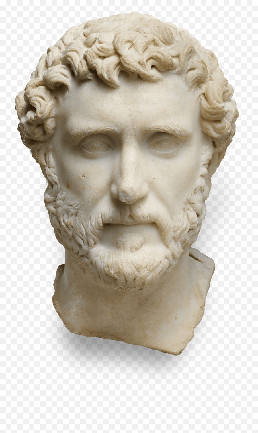 Emperor Antoninus Pius Ancient Rome - Roman Statue Transparent Png,Roman Bust Png