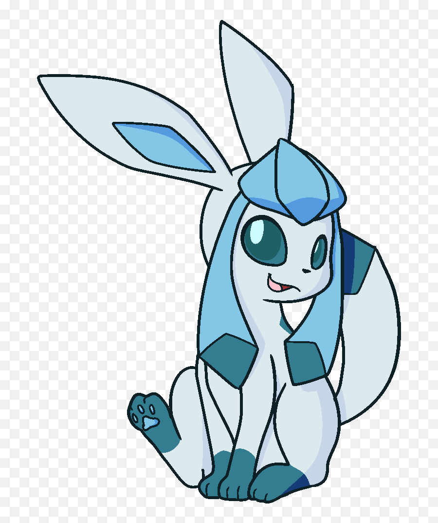 Glaceon U2014 Weasyl - Happy Png,Glaceon Transparent