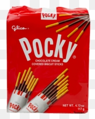 Glico Pocky Ultra Slim Chocolate Coated Biscuit Sticks 73g - Pocky Packs Png,Pocky Logo