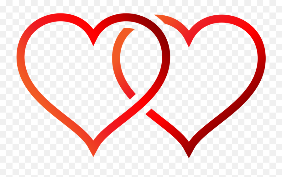 Hearts Clipart Transparent Background - Transparent Background Design For Love Png,Transparent Hearts