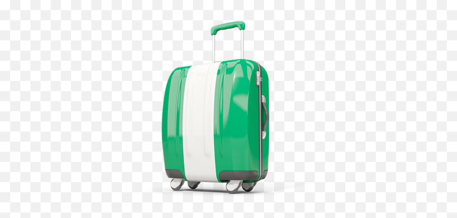 Suitcase With Flag - Solid Png,Travel Icon Nigeria
