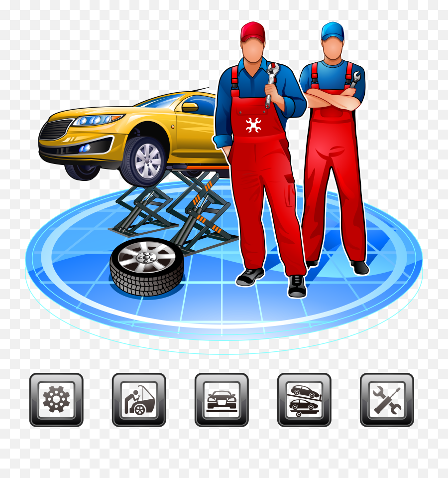 Download Car Maintenance Repair And - Maintenance Cars Png Car Mechanic Free Vector,Cars Png