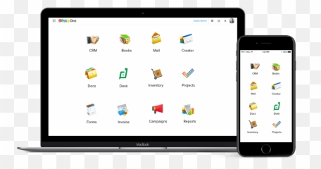 Zoho One Bundle - Go Biz It Awesome Zoho Partner Zoho One Mobile Png,Zoho Icon