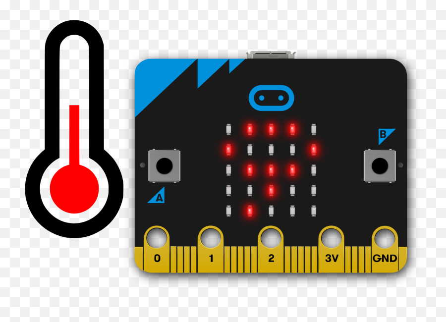 Thermometer Microbit - Microbit Sensor Png,Icon Game Answers Pack 1