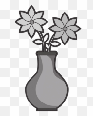 Flower Vase Icon - Canva Floral png