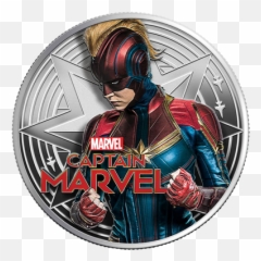 Collections Marvel Coins Emkcom - Captain Silver png