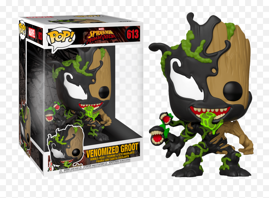 Funko Pop Spider Man Maximum Venom Venomized Baby Groot 10 Lifesize 613 Png Spiderman Face Png Free Transparent Png Images Pngaaa Com - roblox venom face