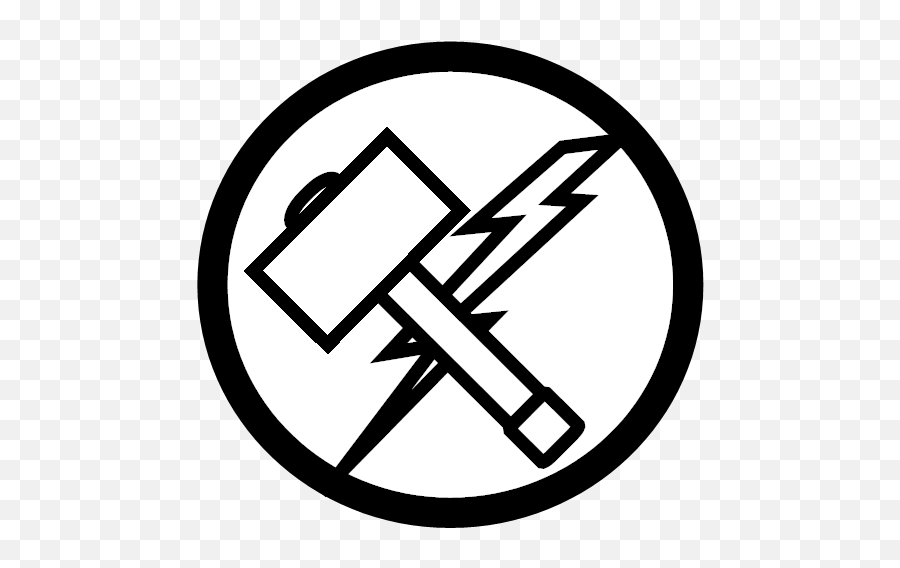 Hammer Marvel Thor Icon Png Avengers Symbol