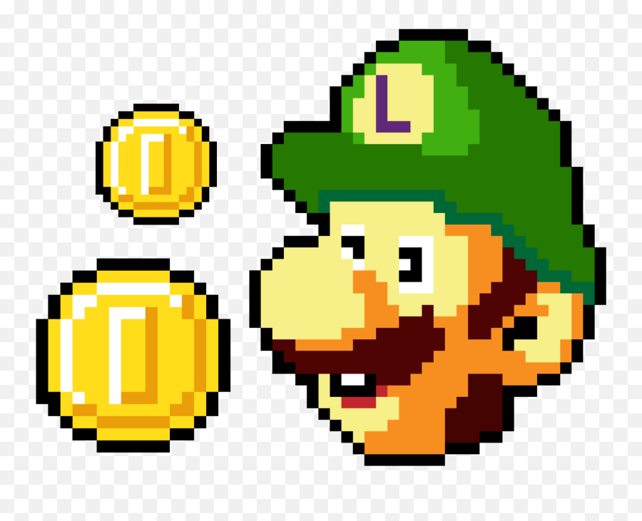 Mario World Fanu0027s Coin - Pixel Happy Face Png,Mario Coin Icon