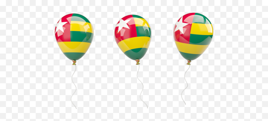 Air Balloons Illustration Of Flag Togo - Transparent Mauritius Flag Png,Ballon Png