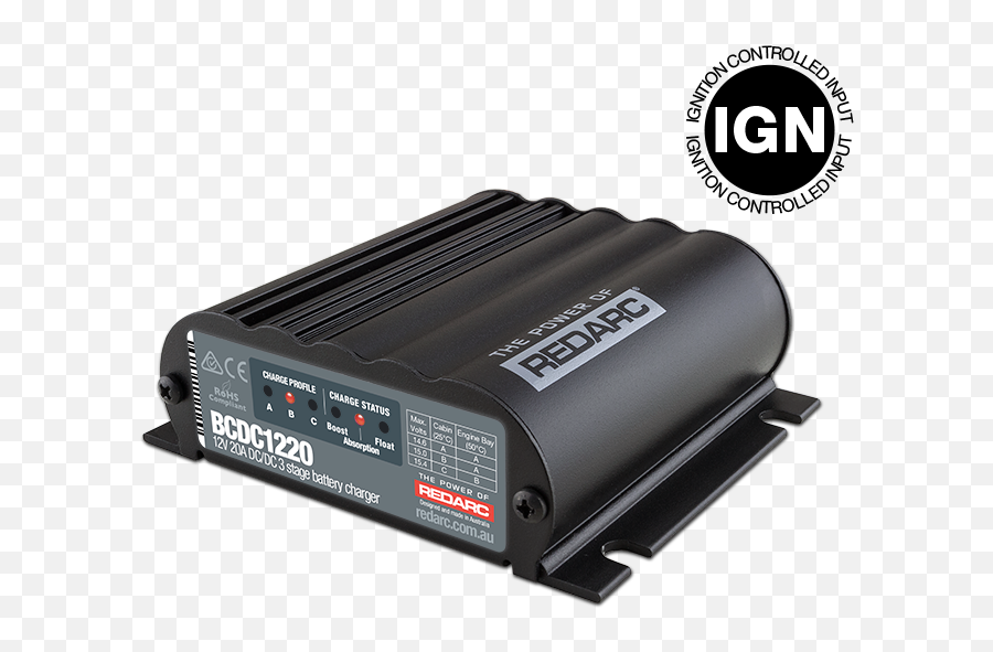 Electronic Brake Controller Redarc Electronics - Dc Dc Charger Redarc Png,Icon Stage 5 Tacoma