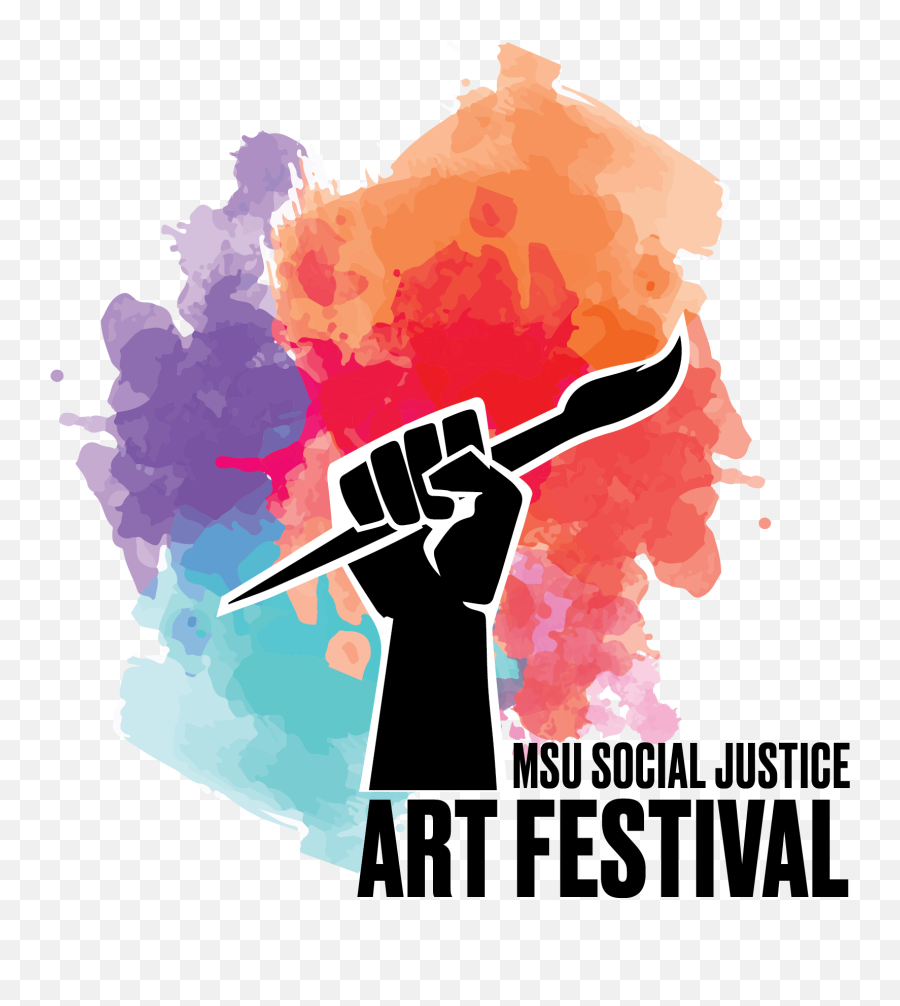 Institutional Diversity And Inclusion Michigan State - Msu Social Justice Art Festival Png,Mlk Icon