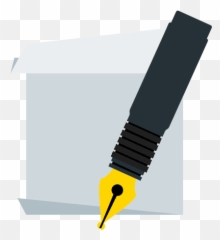 Paper Pen Sheet Icon - Art And Design Tools png
