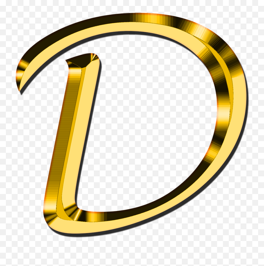 Transparent D - Bodumwesternscandinaviaorg Gold Letter D Png,Dice Transparent Background