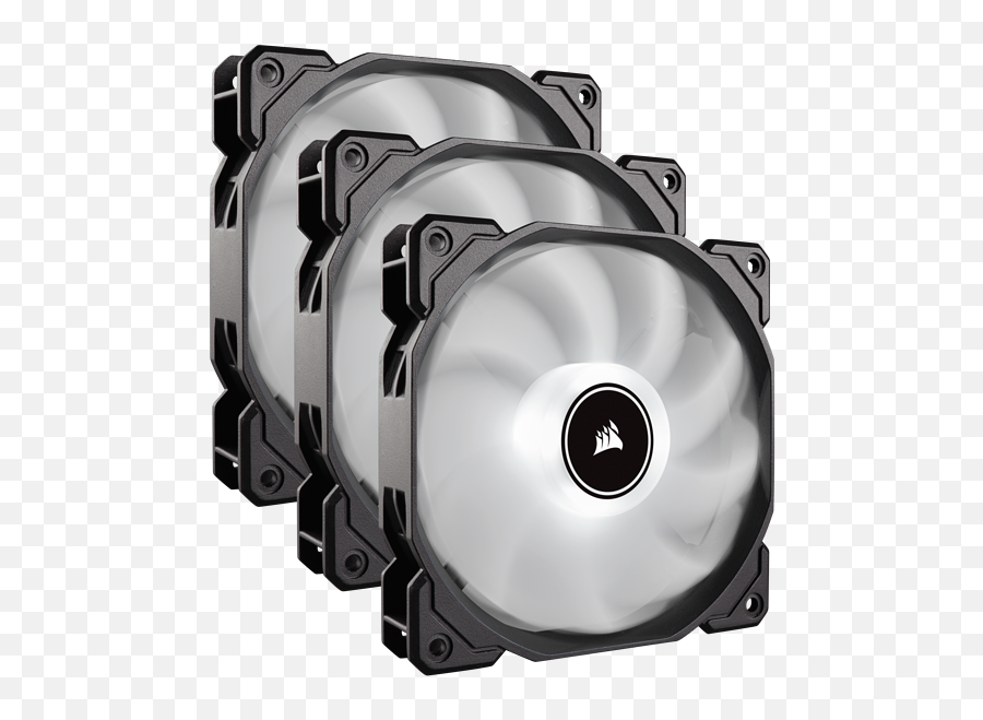 Air Series Af120 Led 2018 White 120mm Fan Triple Pack - Corsair Af120 Led Png,Best Icon Packs 2018