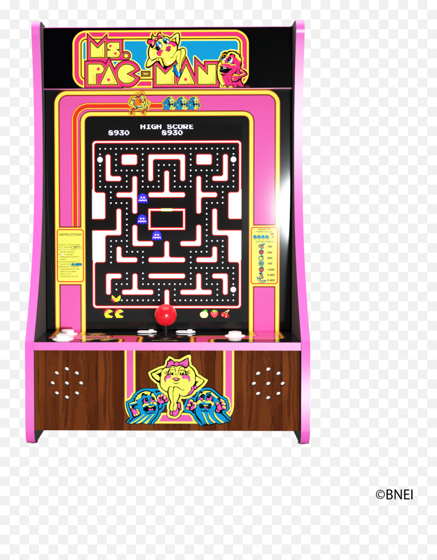 Arcade1up Pac - Man With Galaga 4 Games In 1 1player Png,Game Resources Wood Metal Isometric Icon