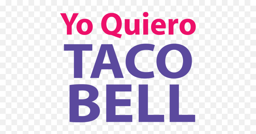 Yo Quiero Taco Bell T - Shirt Png,Taco Bell Icon