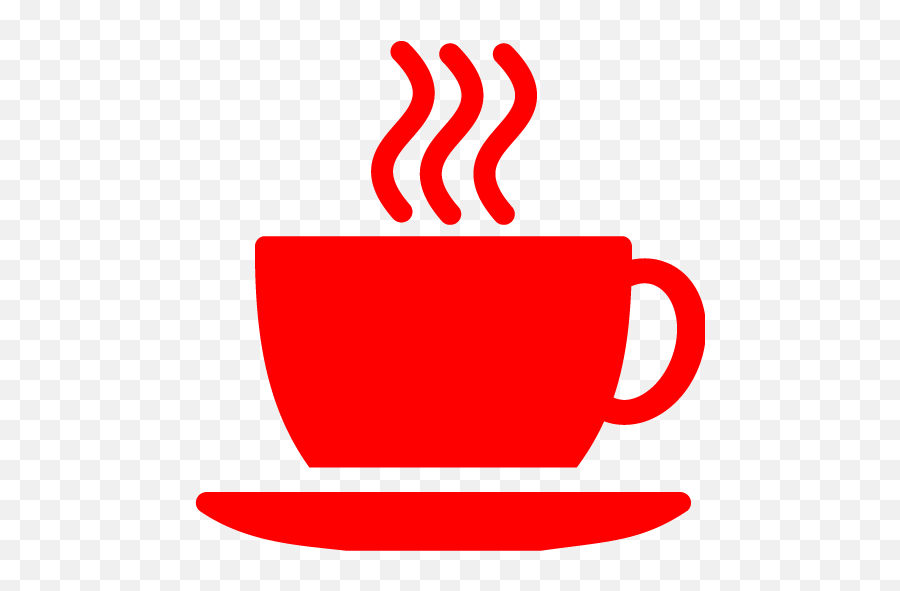 Red Coffee 7 Icon - Free Red Coffee Icons Png,Coffee Cup Icon Free