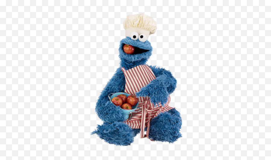 Sesame Streets Cookie Monster - Sesame Street Chef Cookie Monster Png,Cookie Monster Png