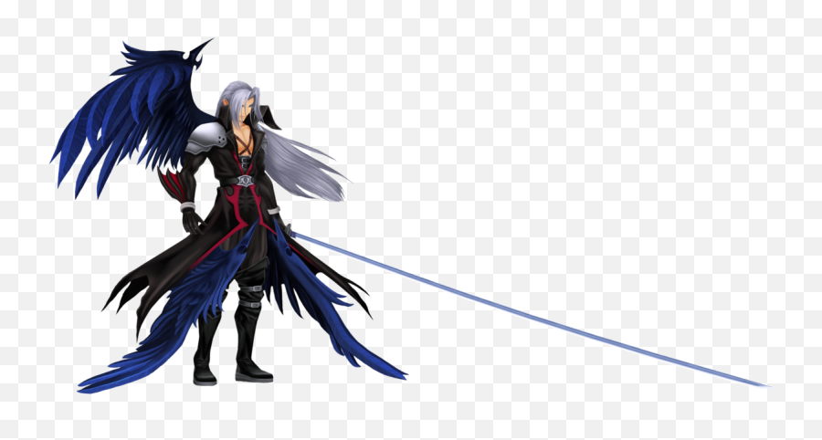 Sephiroth - Kingdom Hearts Wiki The Kingdom Hearts Encyclopedia Final Fantasy Sephiroth Kh Png,Cloud Strife Png