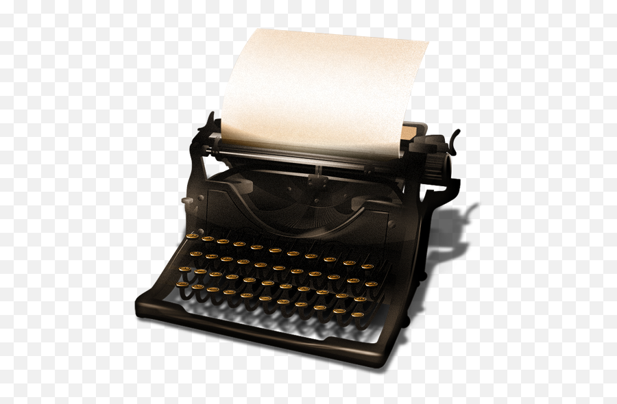 Typewriter Png Picture - Old Typewriter Transparent Png,Typewriter Png