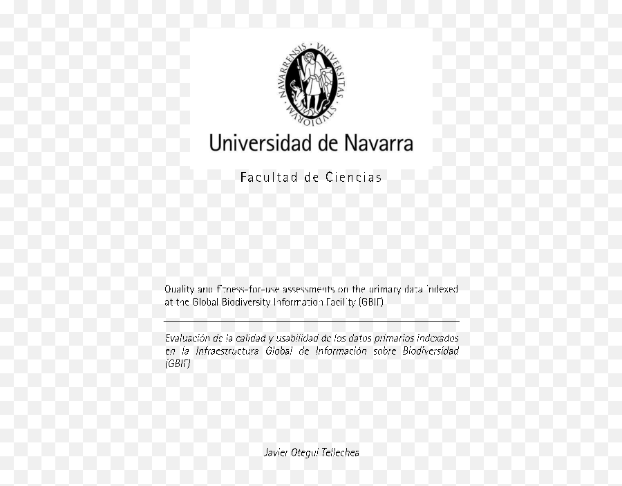 Pdf Quality And Fitness - Foruse Assessments On The Primary University Of Navarra Png,Oi Logotipo