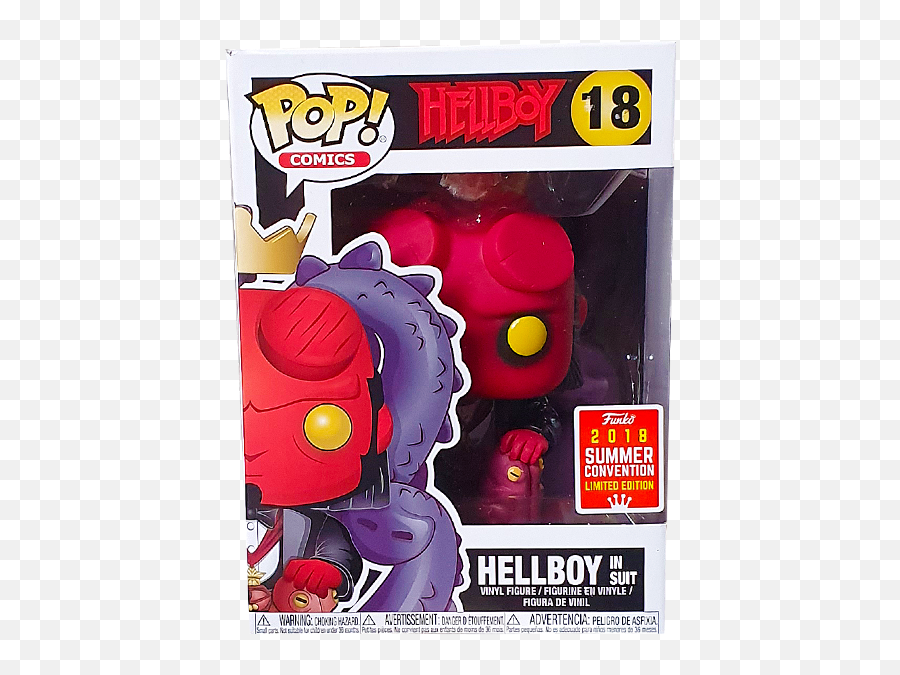 Sdcc 2018 Exclusive Vinyl Figure - Pop Vinyl Png,Hellboy Png