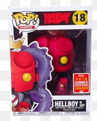 Sdcc 2018 Exclusive Vinyl Figure - Pop Vinyl Png,Hellboy Png