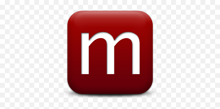 M Icon 198920 - Free Icons Library Simple Red Square Icon Alphanumeric Png,M Png