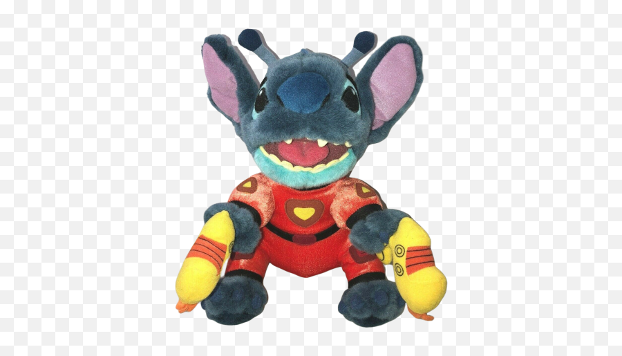 Alien Stitch Disney Plush Lilo 10 Tall Stuffed Animal Guns Space Suit Guc - Stuffed Toy Png,Space Suit Png